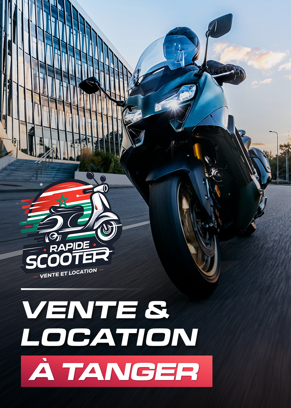 location scooter tanger
